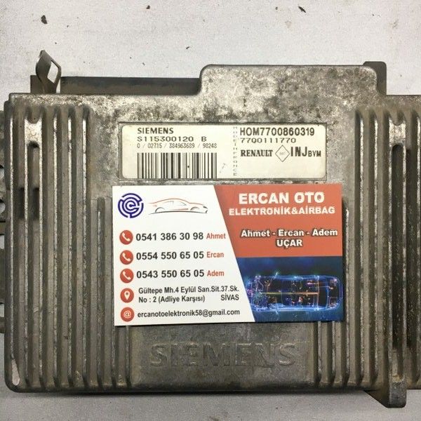 RENAULT 19 EUROPA 1.6 MOTOR BEYN S115300120 B 7700111770