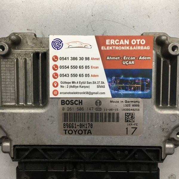 TOYOTA BOSCH 0261 S06 147, 0261S06147, 89661-0H170, 896610H170