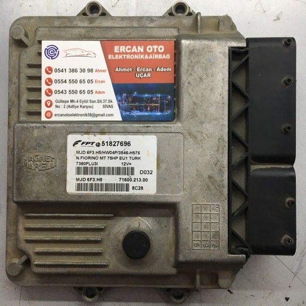 FIAT FIORINO 51827696 MJD 6F3.H5 MJD6F3.H5 MJD6F3H5