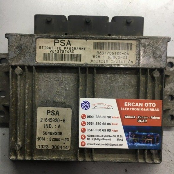 CITROEN XSARA PICASSO 1.8 PSA 21646654-0, 9645027280, 9644674980-00, 50409S05