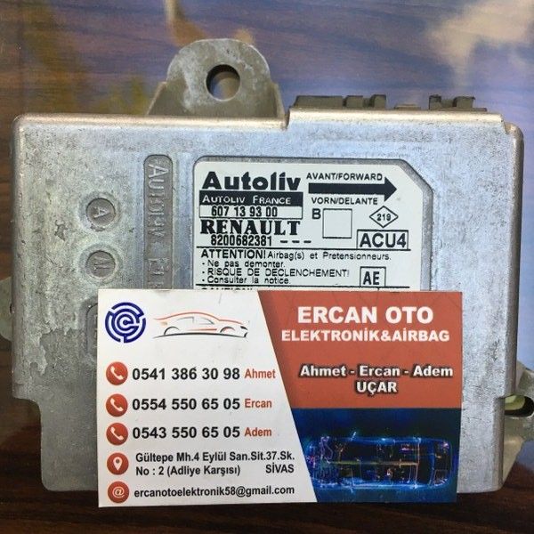 Laguna II Airbag Beyni AE -  8200412026 607 13 93 00