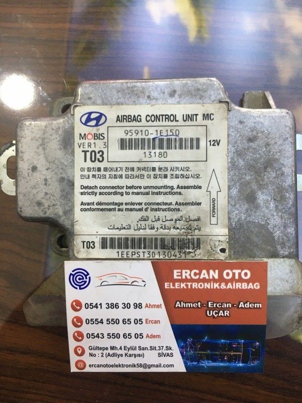 Hyundai  Airbag Beyni 95910-1E150 - 13180 T03