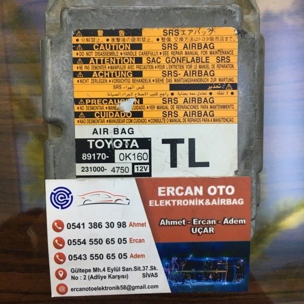 Toyota - 89170-OK160 - 231000-4750 TL