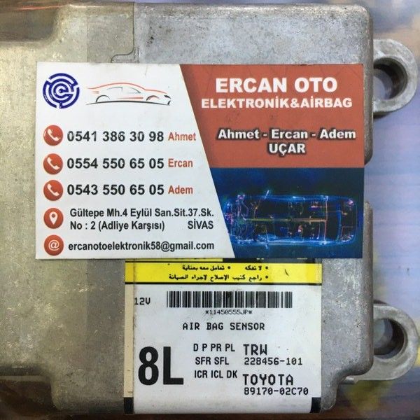 Toyota Corolla Airbag Beyni 89170-02C70