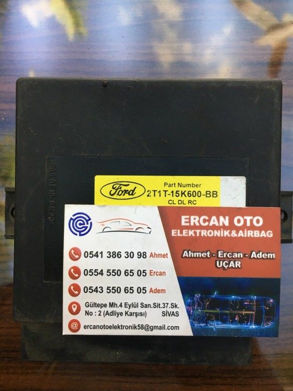 Ford TRANSIT Connect Alarm Kontrol Modl ECU 2t1t 15k600 BC